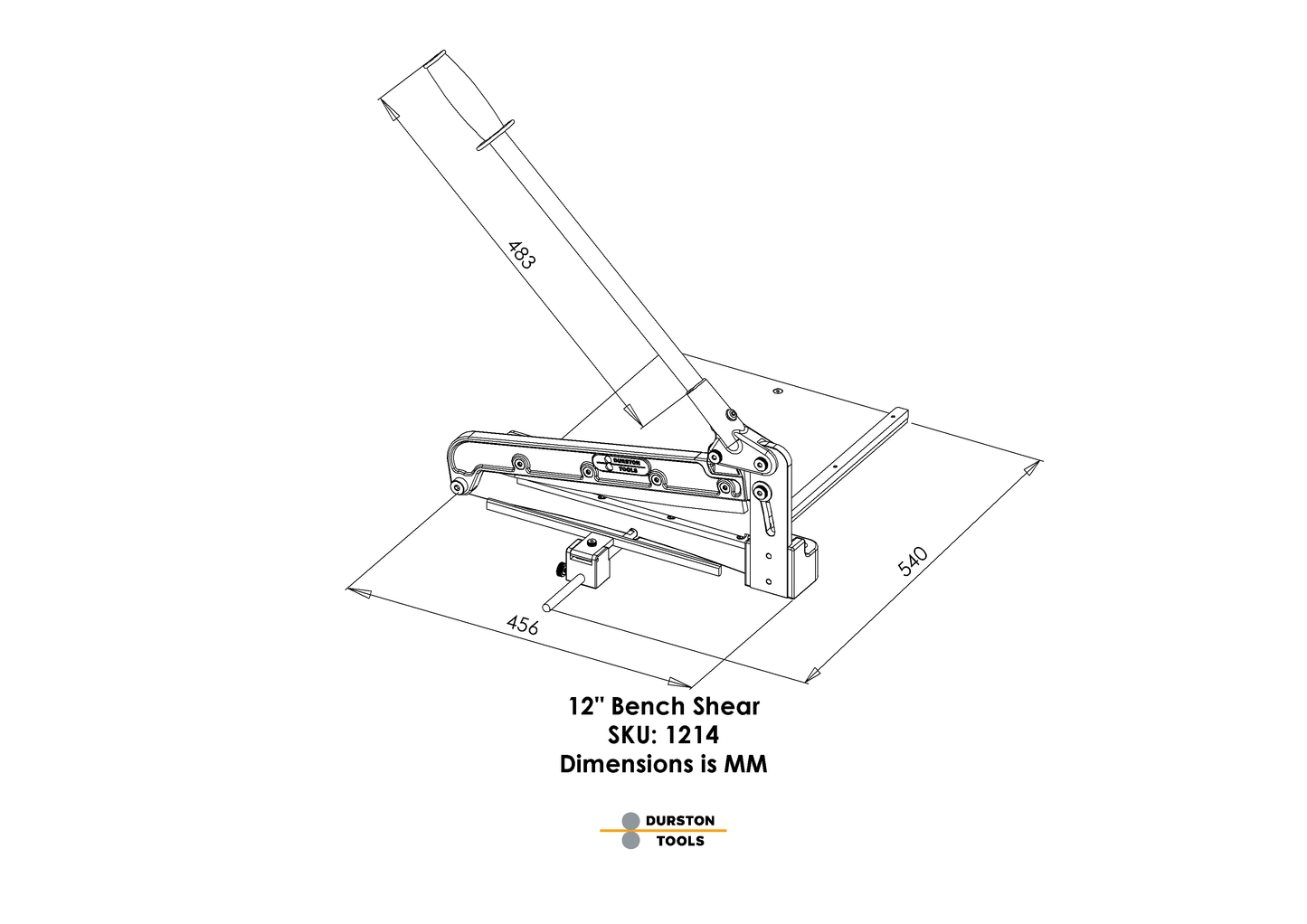 12″ Bench Shear