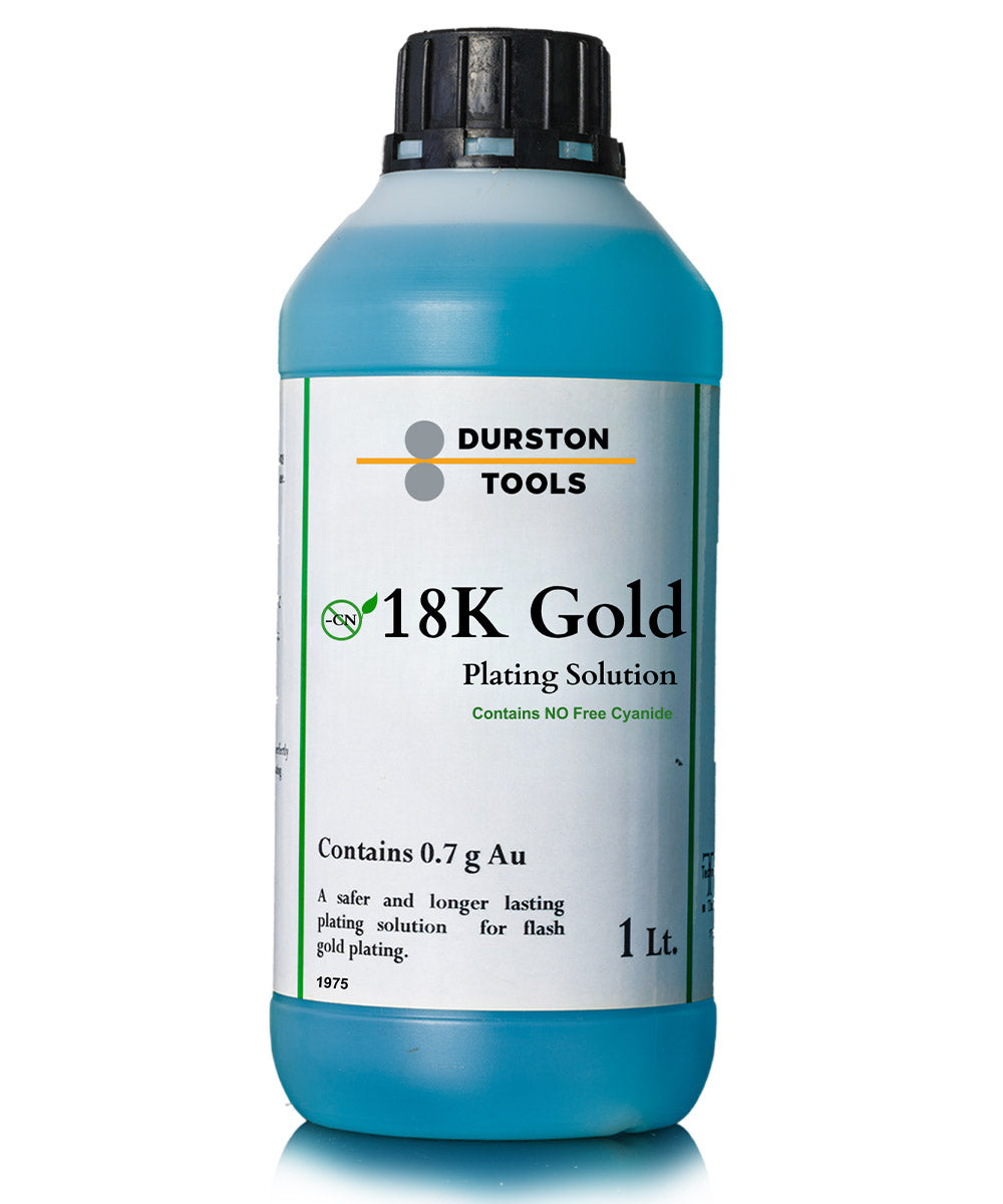 18k Gold Plating Solution 1 litre