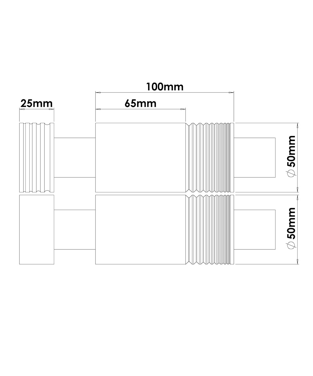 Set of replacement DRM C100RE Rolls