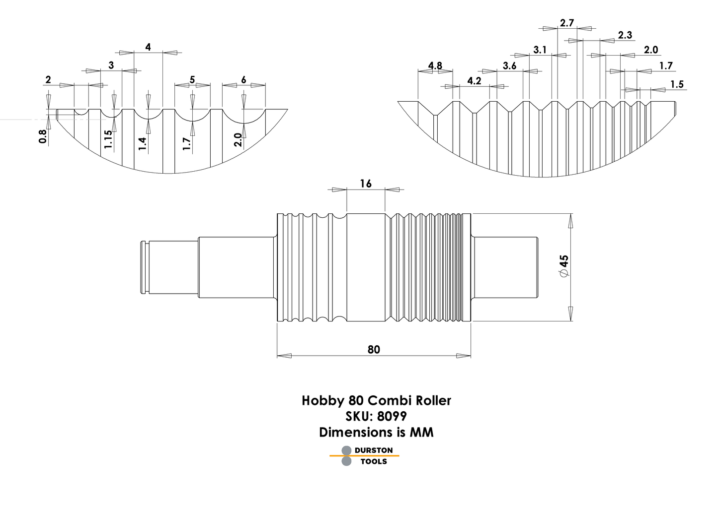Hobby 80 Combination Roller