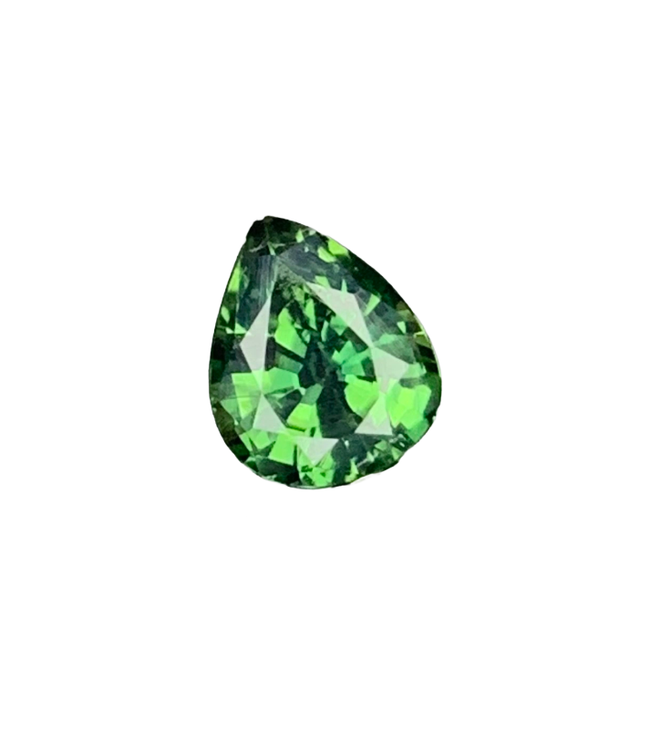 0.34 Carat Natural Unheated Green Sapphire