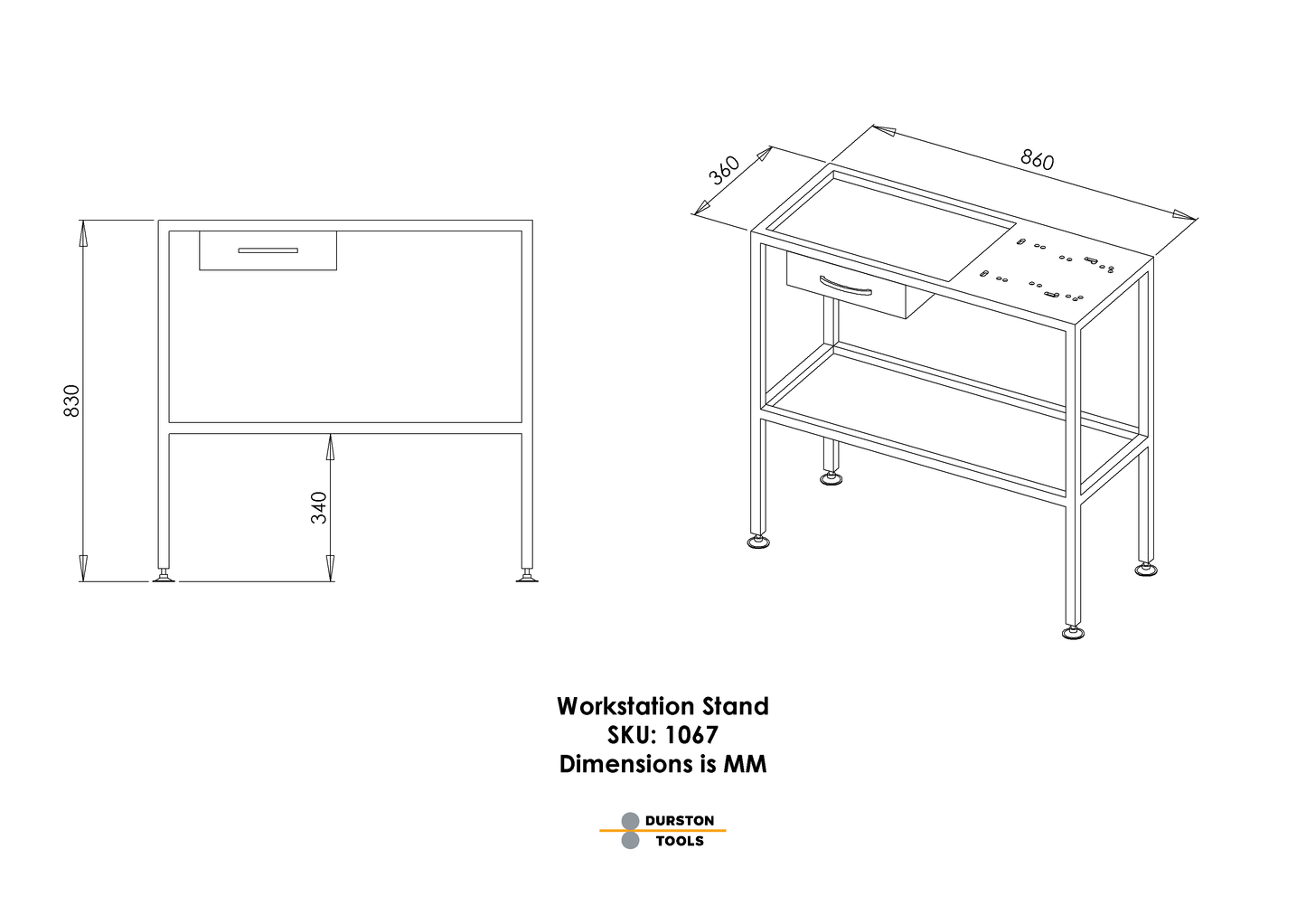 Work Station Stand