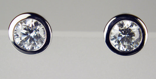 Diamond earstuds 0.50ct