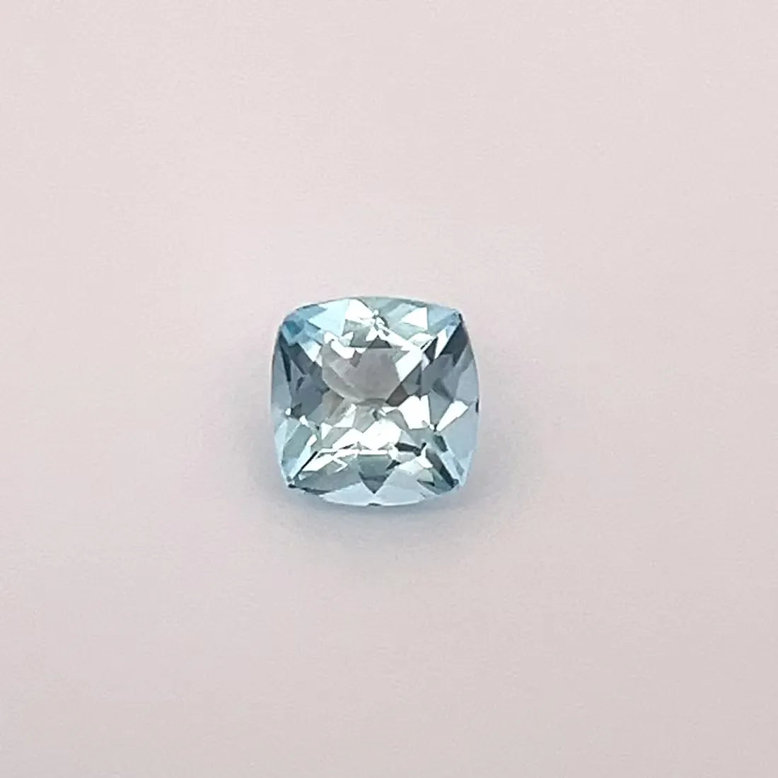 0.58ct Cushion Natural Aquamarine (Colour Blue, Clarity Eye Clean, Cut Faceted)