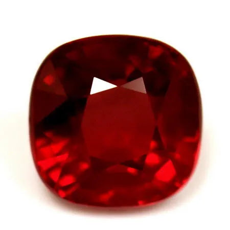 1.52ct Cushion Natural Ruby (Colour Red, Clarity Eye Clean, Cut Faceted)