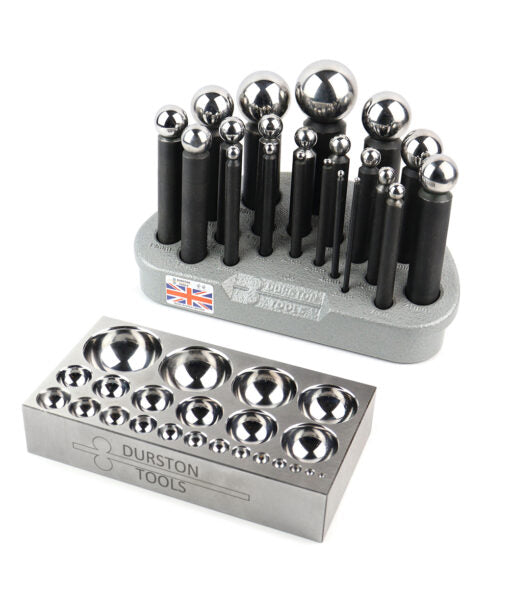 21 Punch Dapping Set With Flat Block