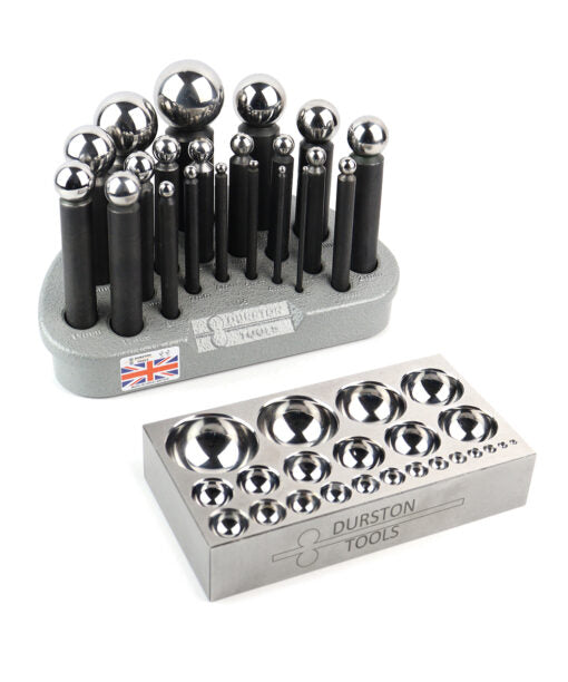 21 Punch Dapping Set With Flat Block