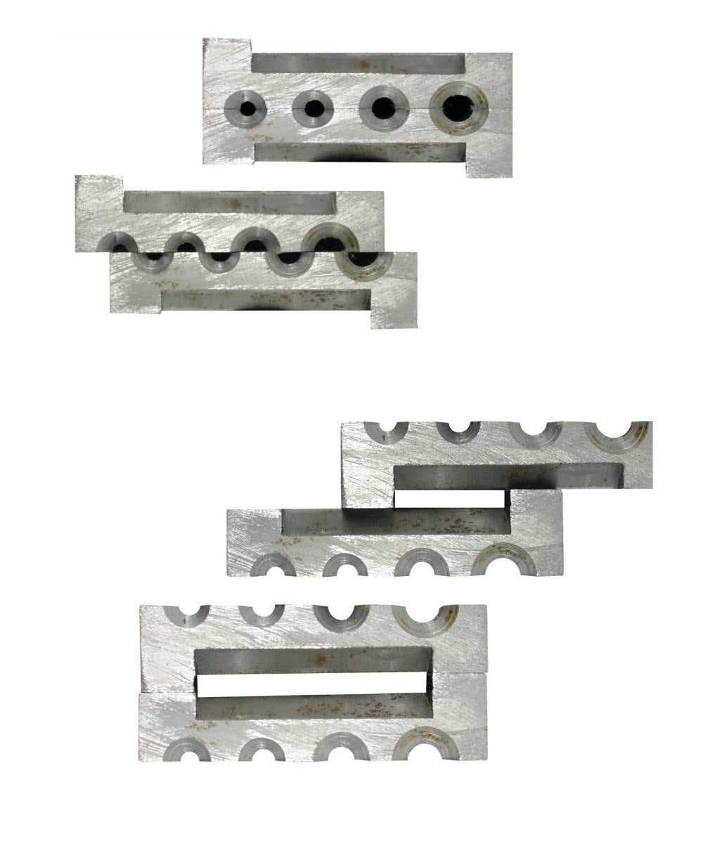 Multi Shape Adjustable Ingot Mould, 4 Hole, 80mm High