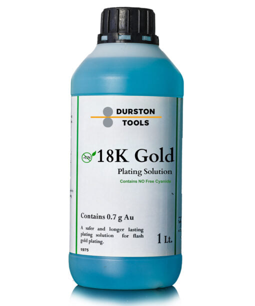 18k Gold Plating Solution 1 litre