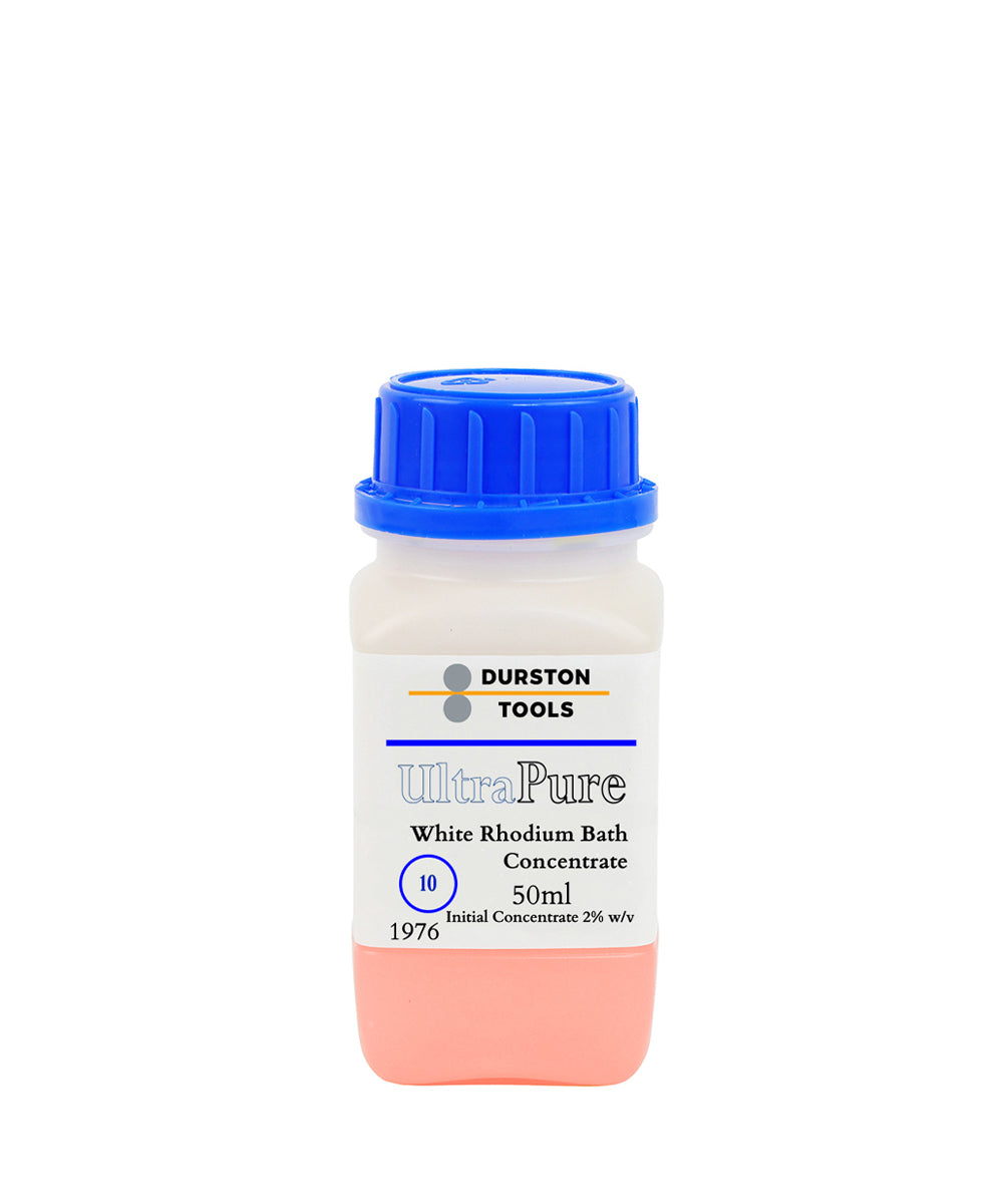 Ultra Pure White Rhodium Bath Concentrate 50ml