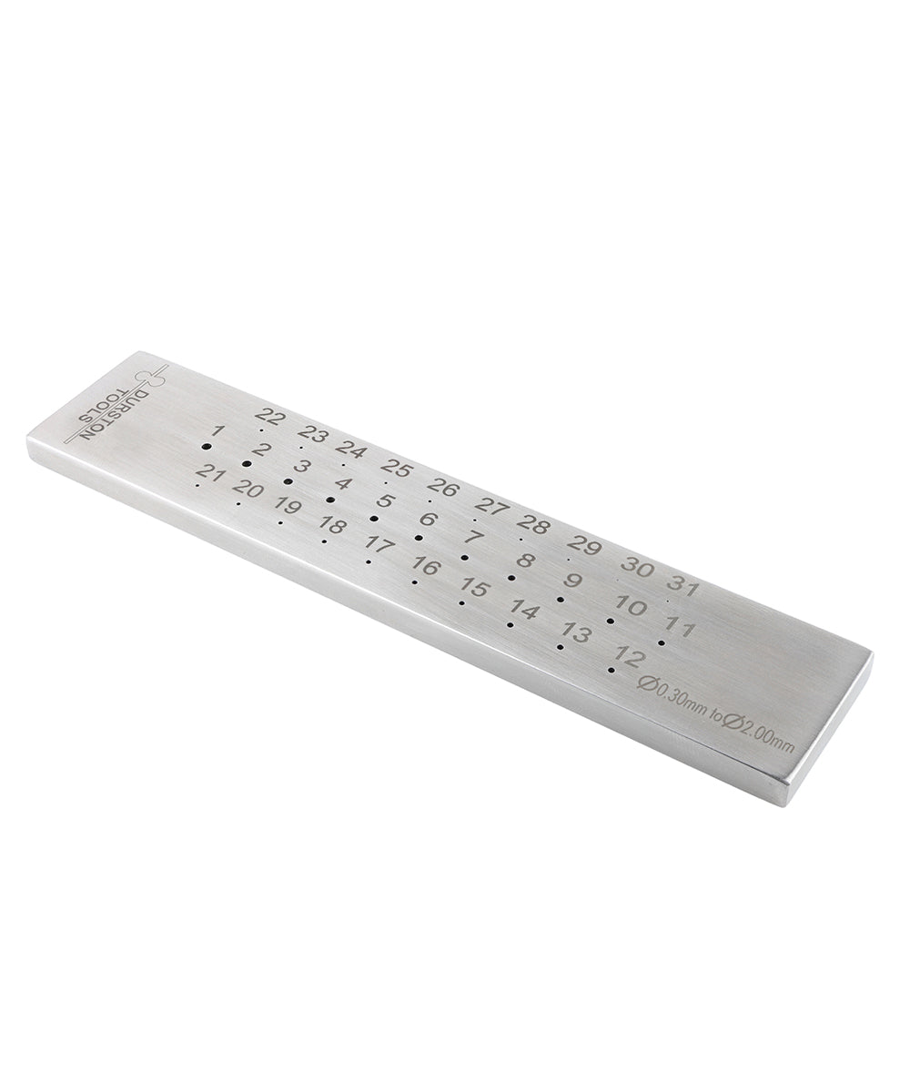 Round Drawplate 0.3 – 2mm