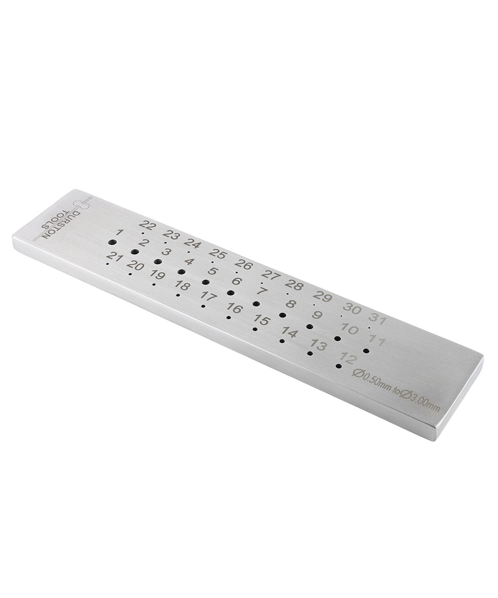 Round Drawplate 0.5 – 3mm