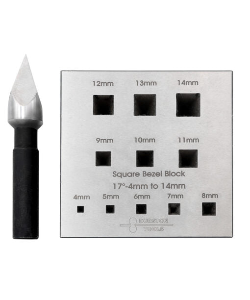 Square Bezel Block 4-14mm 17°