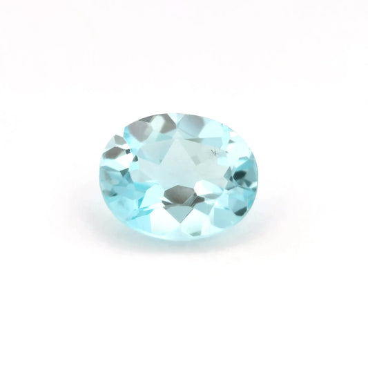 3.88ct Oval Natural Topaz (Colour Blue, Clarity Eye Clean, Cut Faceted)
