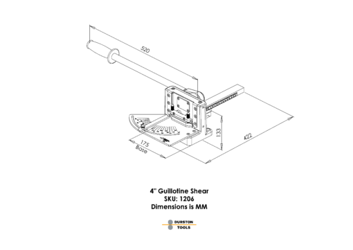 4″ Guillotine Shear