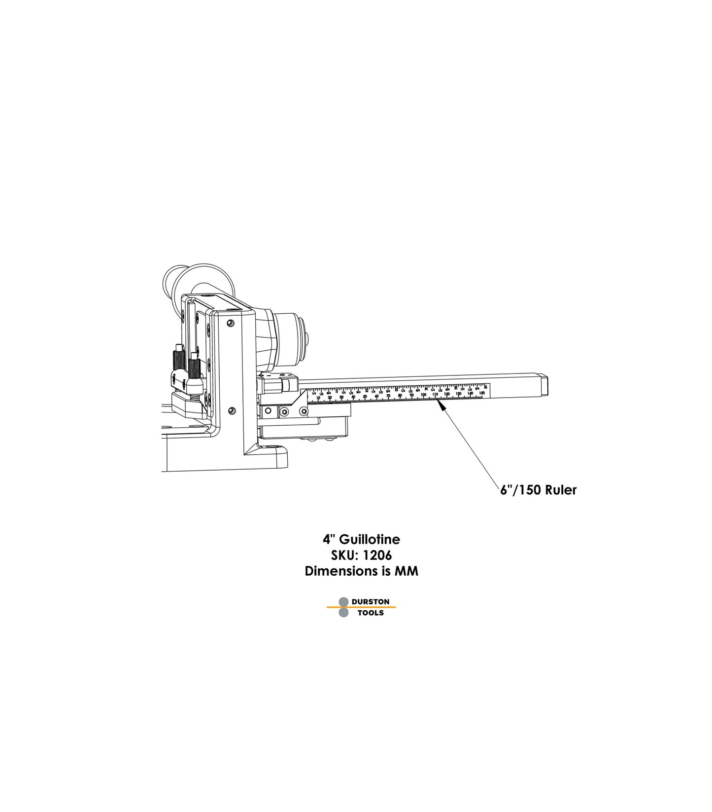 4″ Guillotine Shear
