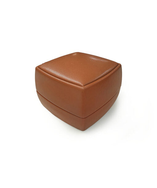 Genuine Leather Bracelet Box – Brown
