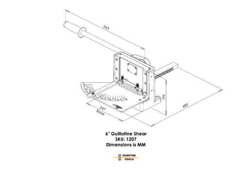 6″ Guillotine Shear