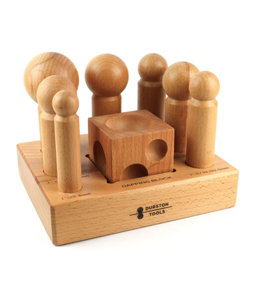 Wooden Dapping Set 7pc