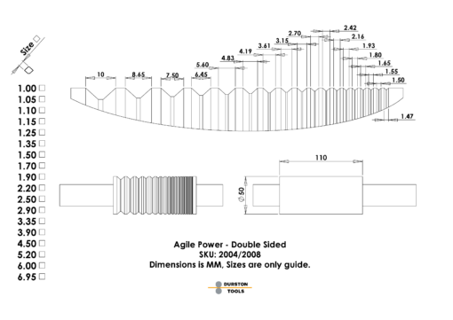 Agile Power 110 – Double Sided