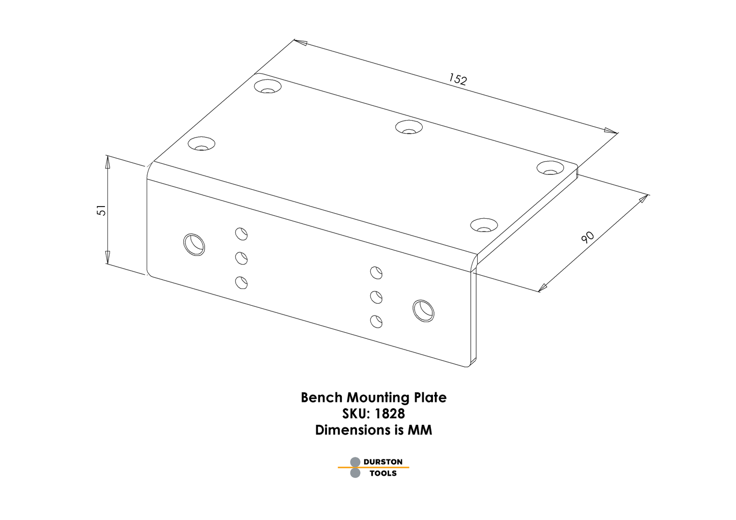 Bench Mounting Plate
