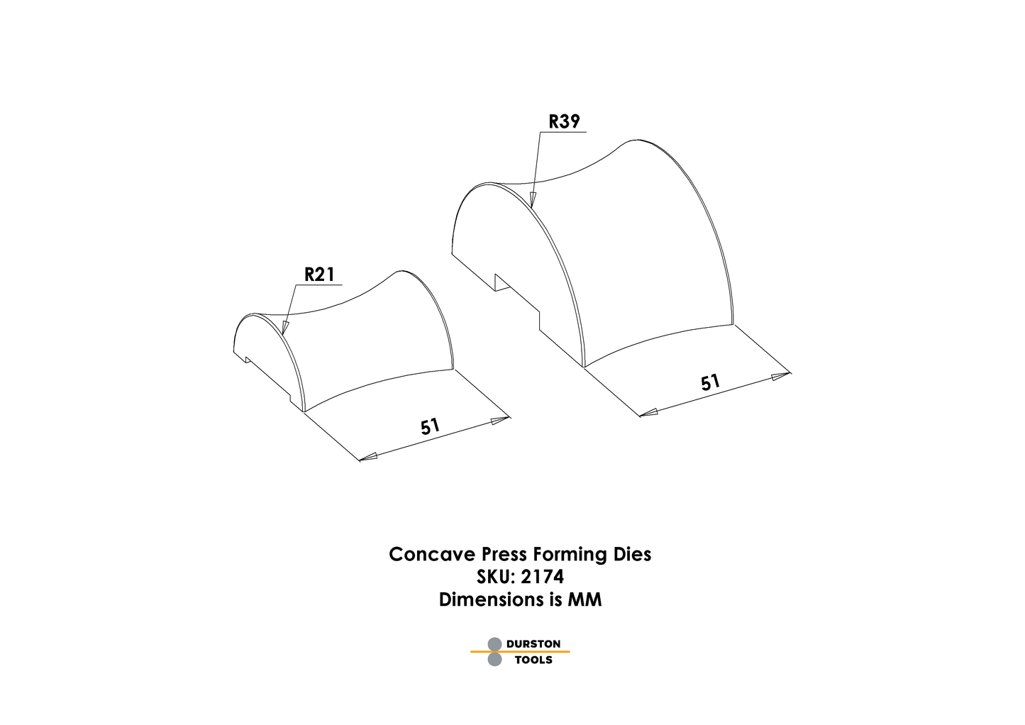 Concave Press Forming Dies