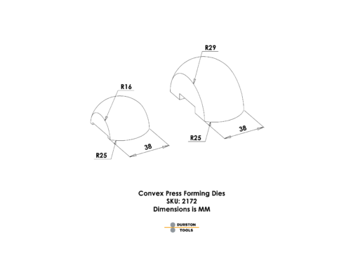 Convex Press Forming Dies