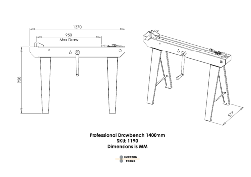 Professional Drawbench 1400mm