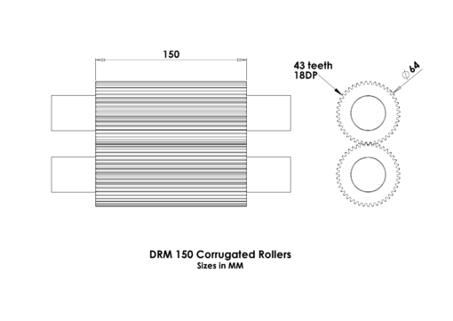 DRM Corrugated 150