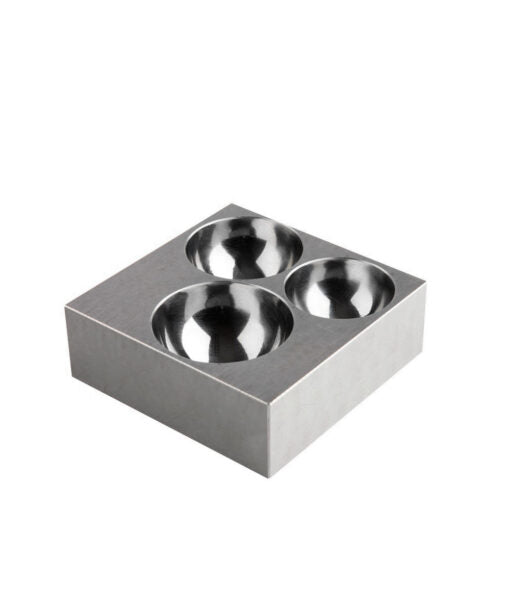 3 Hole Flat Dapping Block