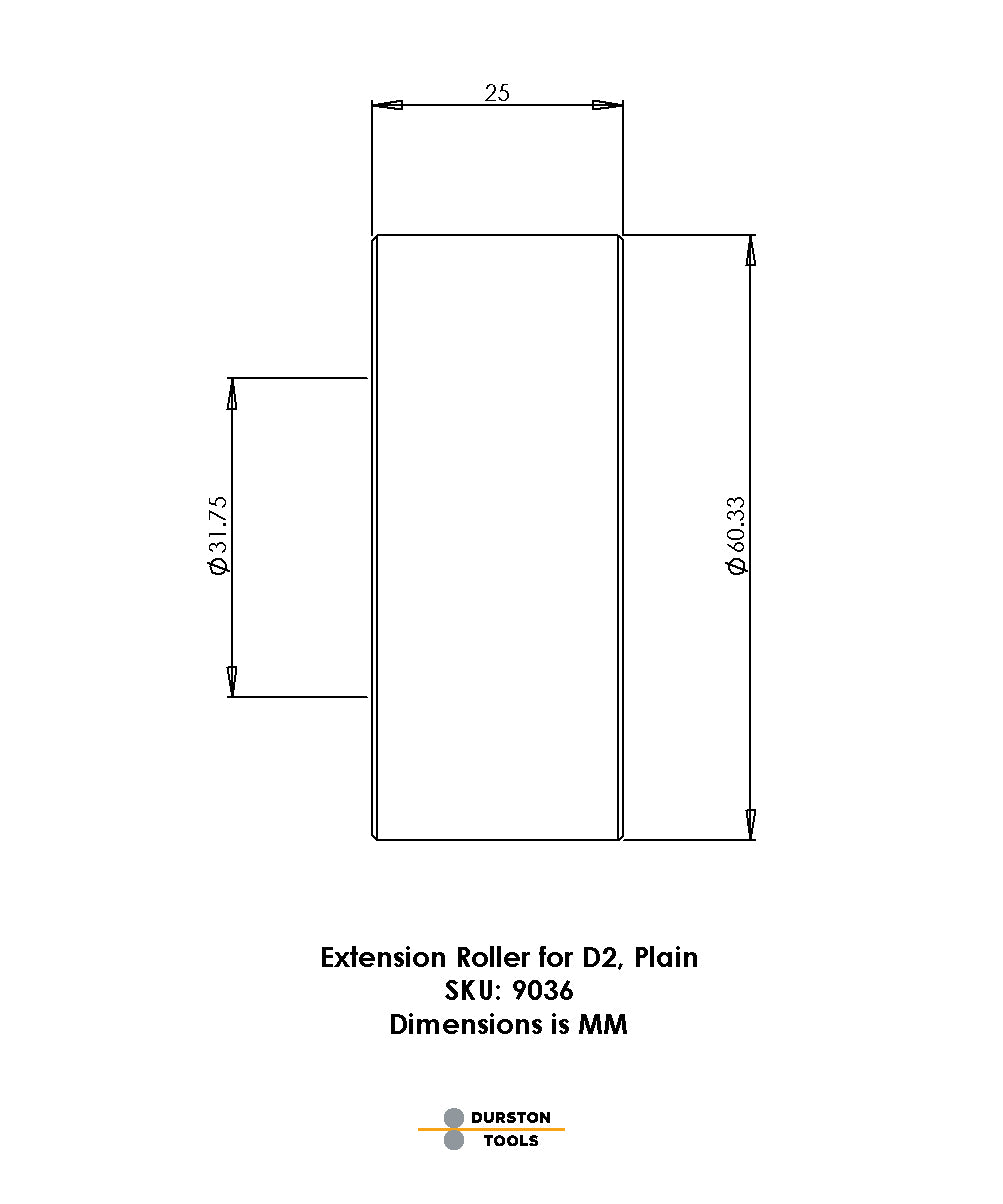 Extension Roller Plain for Double Rolling Mills