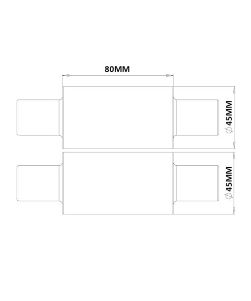 Set of replacement rolls Hobby 80
