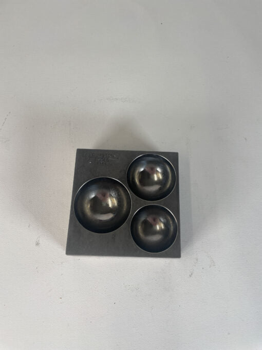 3 Hole Flat Dapping Block – Ex Display
