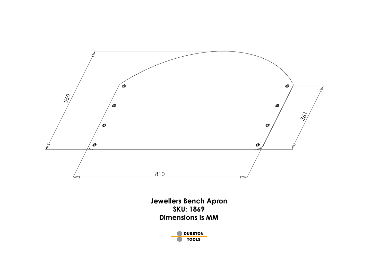 Jewellers Bench Apron