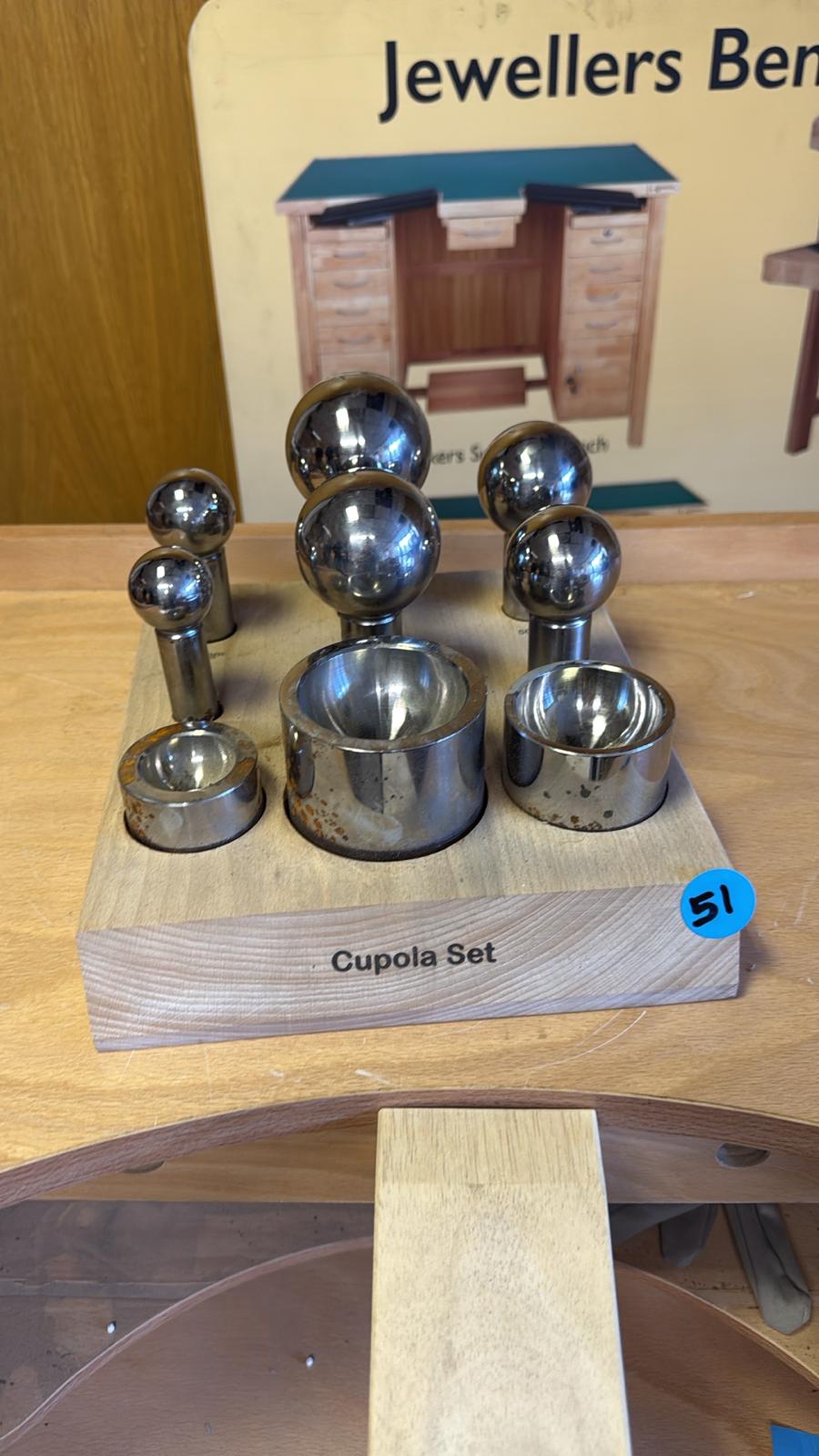 Basics Cupola Dapping/Doming Set of 6 – Factory Special