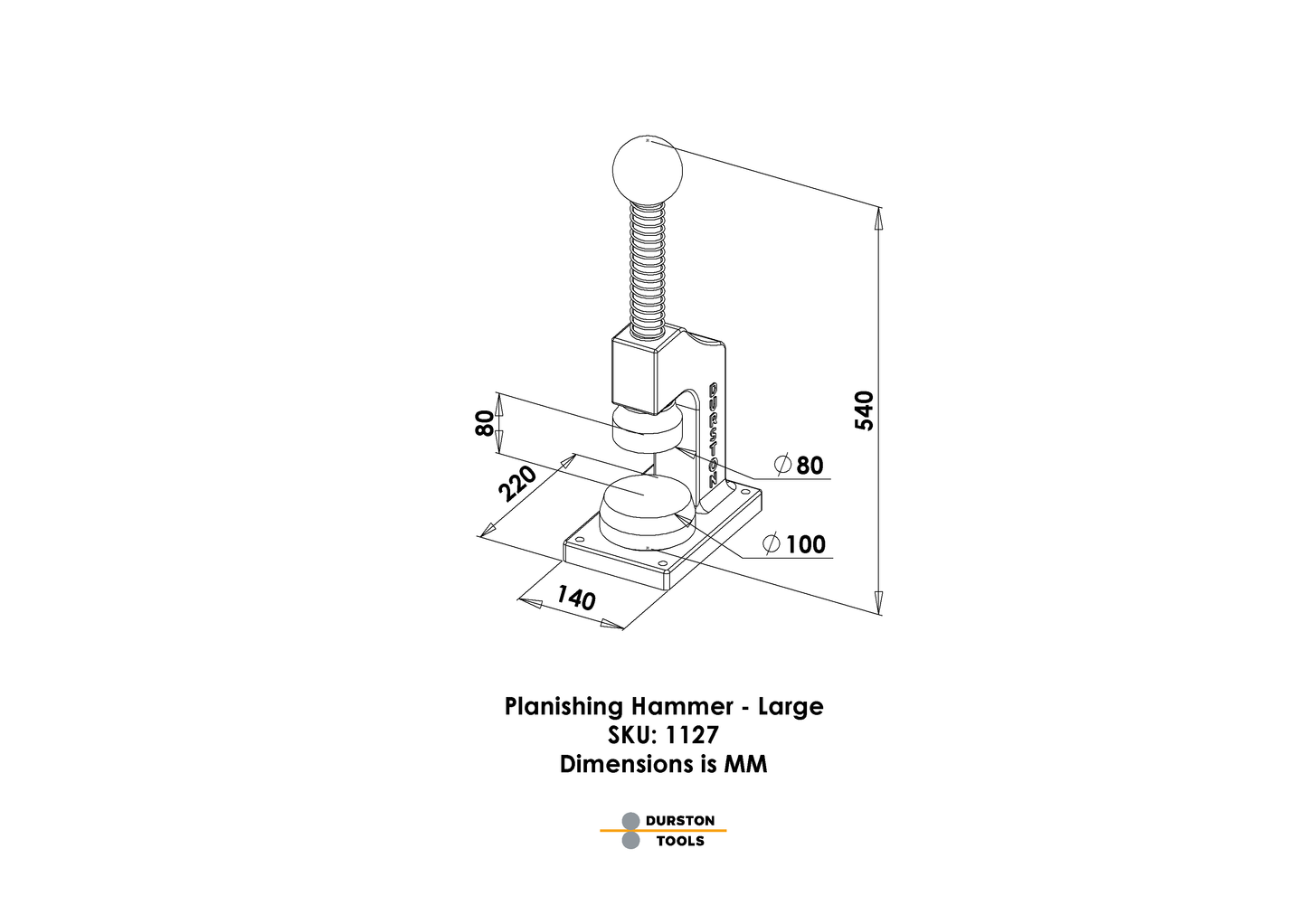 Planishing Hammer – Large