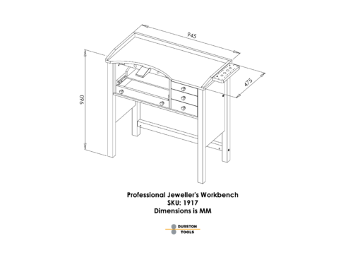 Professional Jeweller’s Workbench – Damaged Packaging
