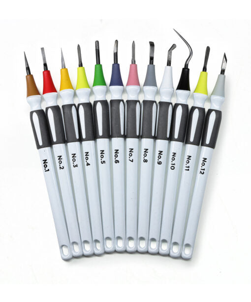12-Piece Precision Wax Carving Pen Set