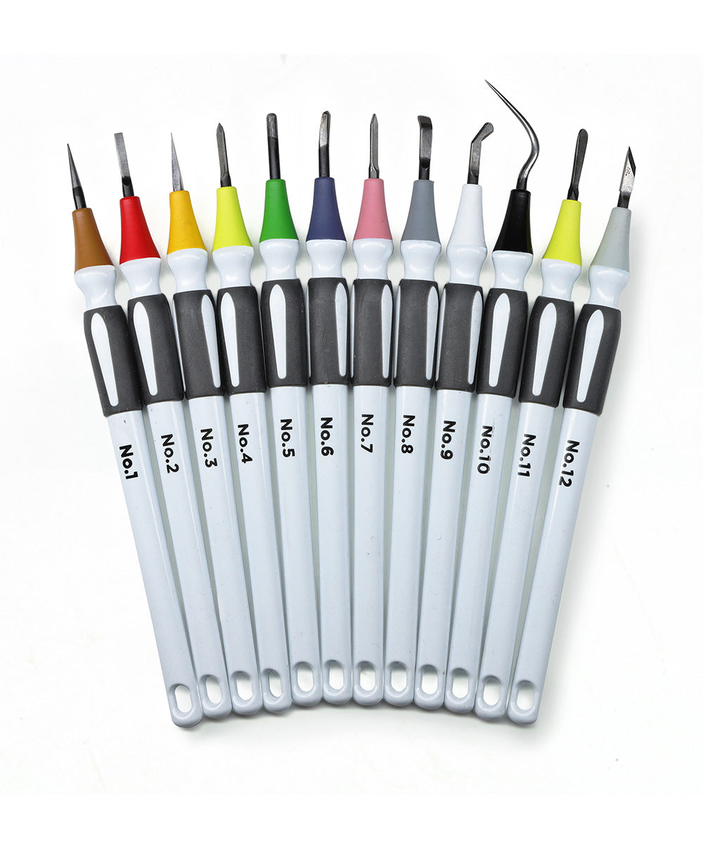 12-Piece Precision Wax Carving Pen Set