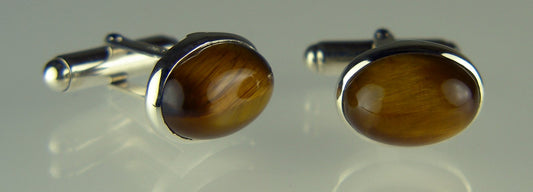 Tigers Eye Cufflink