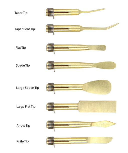 Set of Tips for Wax Worker Pro